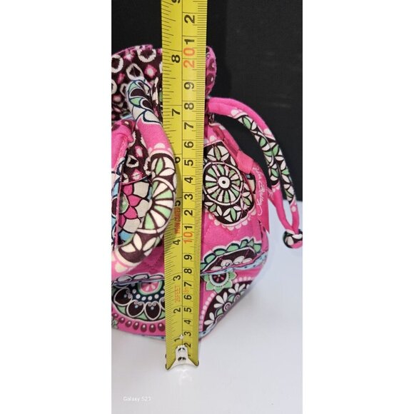 Vera Bradley Drawstring Pink Handbag Cupcake Retired EUC - Picture 16 of 16